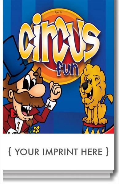 SC0068 Circus Fun Activity Pad with Custom Imprint 